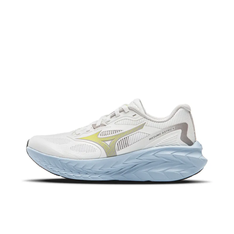 Mizuno Anti-Slip Wear-Resistant Low-Top Casual Shoes Unisex White Blue-0