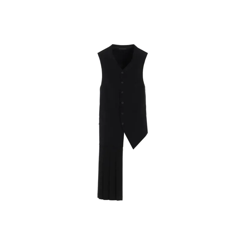 Yohji Yamamoto Pleated Vest-0