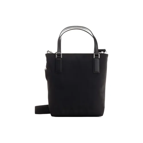 Valentino Polyester Portable Crossbody Bag Shoulder Bag Medium Size Men's Black