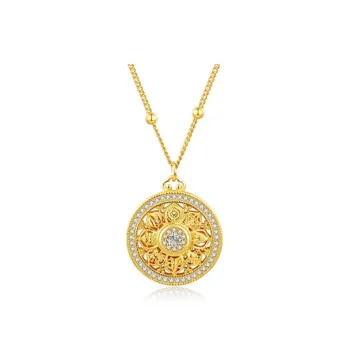 CUTE DAME S 990 Silver Necklaces Women's Silver Gold