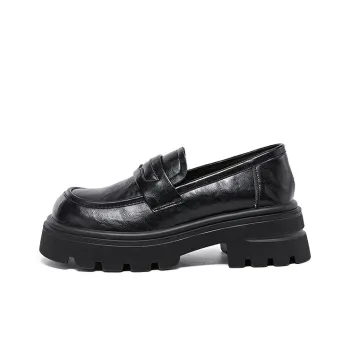 DAPHNE Loafers Women's Black/Beige
