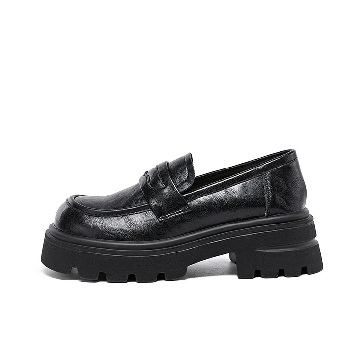 DAPHNE Loafers Women's Black/Beige-0