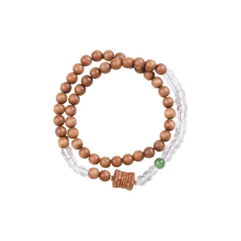 TIANTAISHAN Laoshan Sandalwood Wooden Bracelets Unisex
