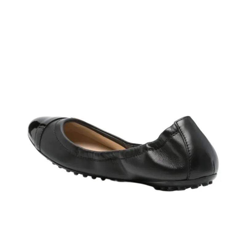 TOD'S Gommino Beanie Shoes Women's Black-3