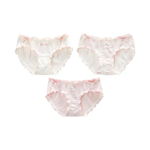 GUKOO x Hello Kitty Sanrio Series Underpants Women's 3 Pack