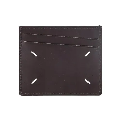Maison Margiela Leather Card Holder Men's Brown