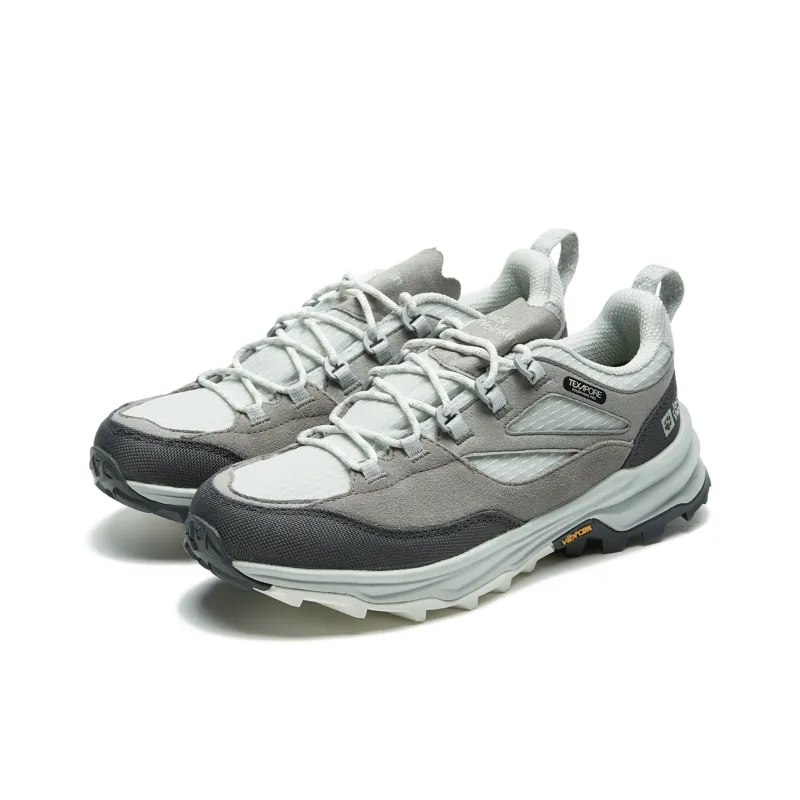 Jack Wolfskin Cyro Slip-Resistant Low-Top Trekking Shoes Women's Cool Gray-2