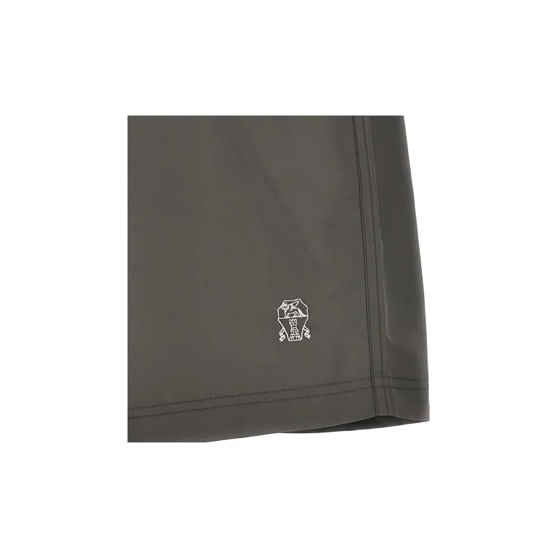 Brunello Cucinelli Swimming Shorts Men's Gray-3