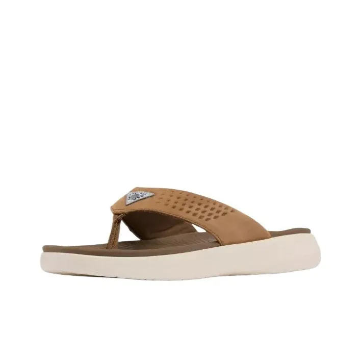 Columbia Quick Dry Flip Flops Men's Black Truffle-2