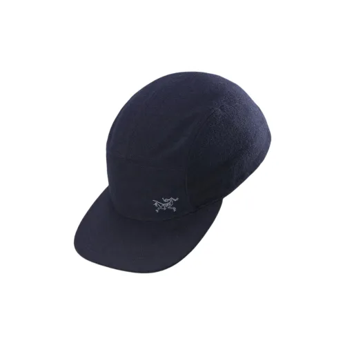 Arcteryx Wool Polyester Viscose Baseball Caps Unisex Dark Blue