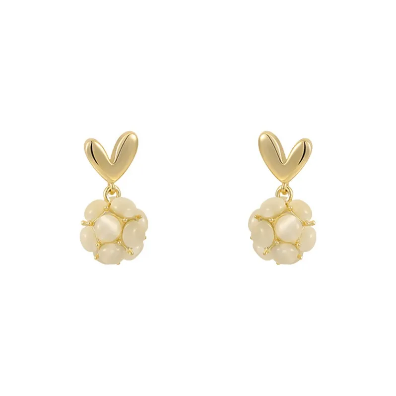 CHIMERA Glass Cat Eye Earrings Women's-0