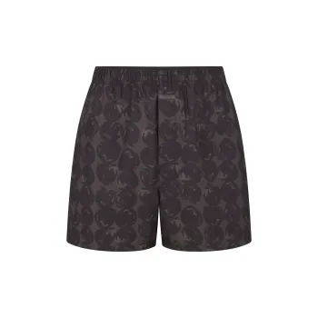 SKIMS Valentine's Day Collection COTTON POPLIN MENS BOXER Shorts Men's Apple Heart Shaped Print