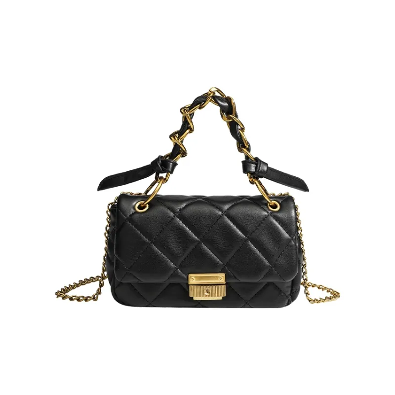 Jade En Plus PU Portable Small Size Women's Mysterious Black-1