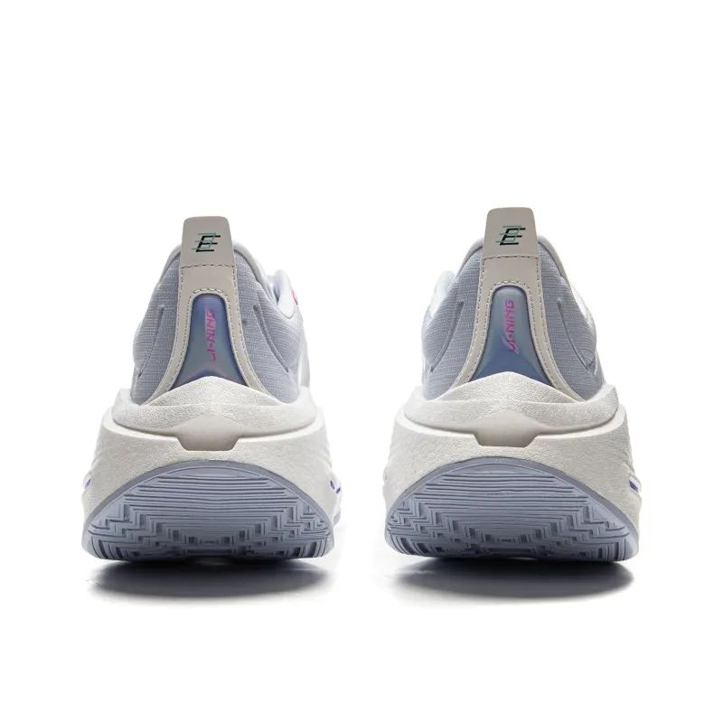 LiNing Shadow 3 ESSENTIAL Low Top Running Shoes Men's White Purple-5