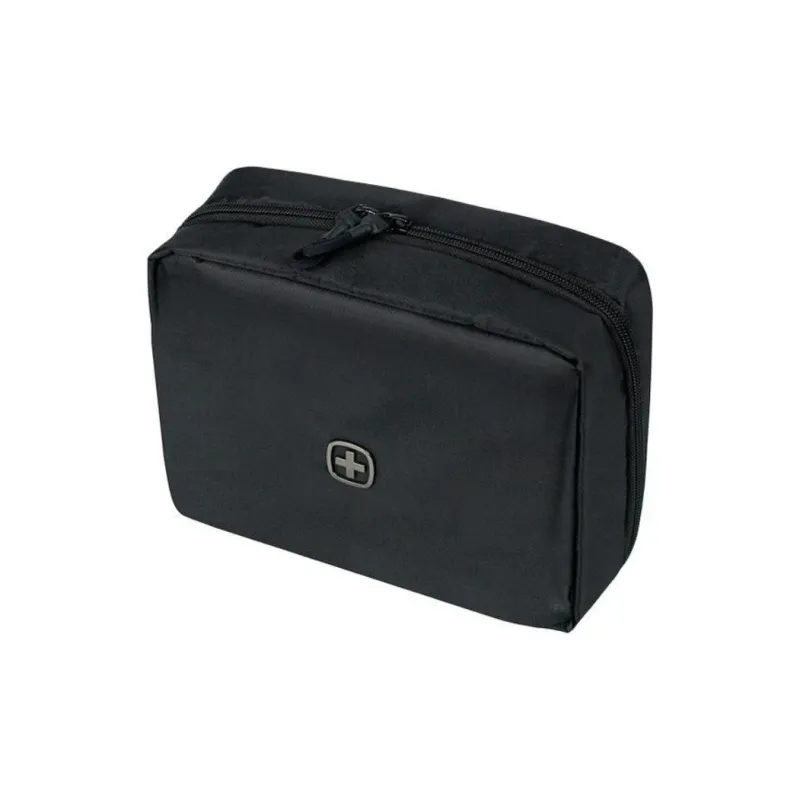 Wenger Polyester Makeup Bag Storage Bag Toiletry Bag Small Size Unisex Black-1