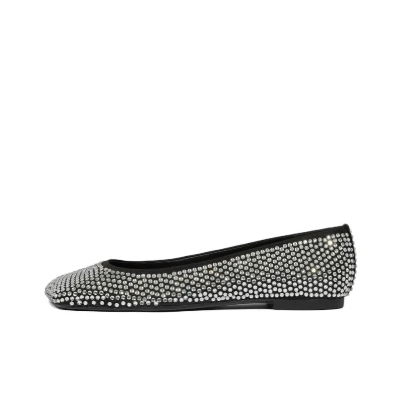 Schutz Jaycie Casual Single Shoes Women's Black-0