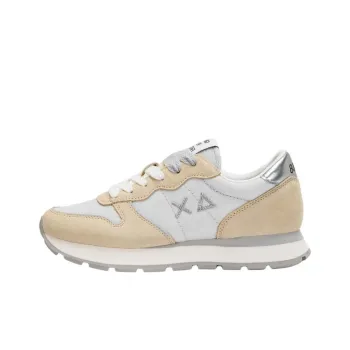 SUN68 Ally Low Top Casual Shoes Women's Gold And Silver