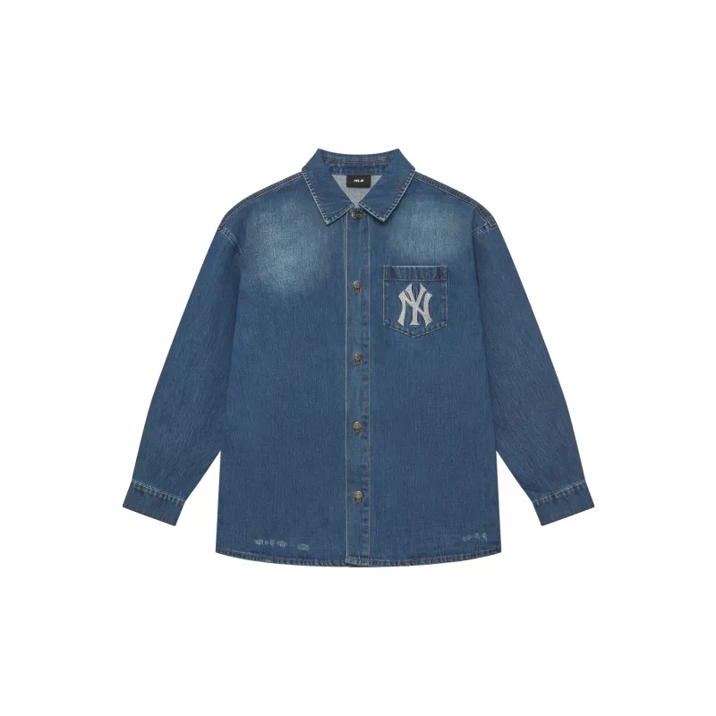 MLB New York Yankees Shirt Unisex Blue-1