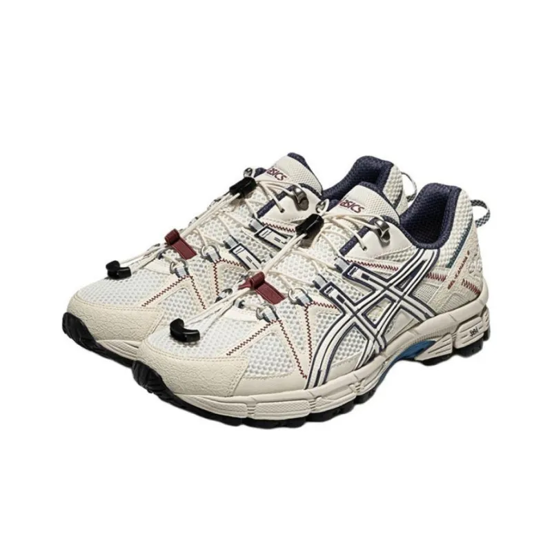 Asics Gel-Kahana 8 FL Anti-Slip Wear-Resistant Low-Top Running Shoes Men's White-1