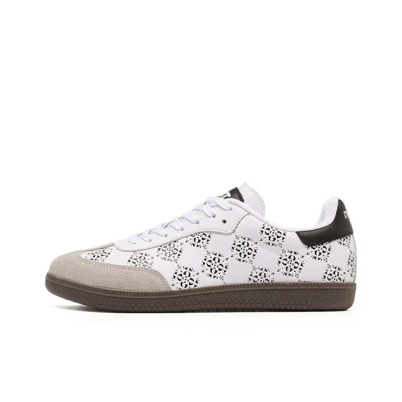 IFXRN x VOIT Anti-Slip And Wear-Resistant Lightweight Low-Top Skateboard Shoes Unisex White Gray Black-0