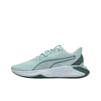 PUMA PWR Hybrid TR Anti Slip Wear Resistant Low Top Training Shoes Women's Turquoise