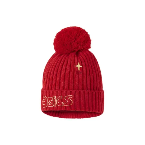 Asics Acrylic Beanies Kids' China Red