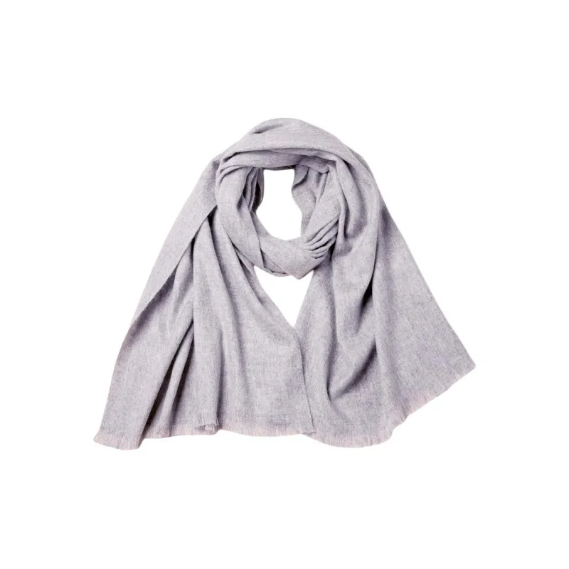 Red Bean 30% Cashmere 70% Wool Knit Scarves Unisex-34