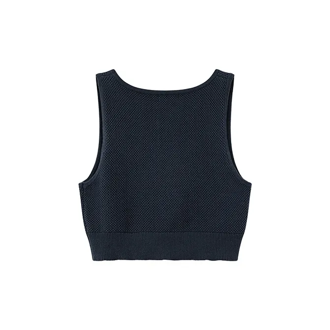 CHUU Vests Women's Navy Blue-1