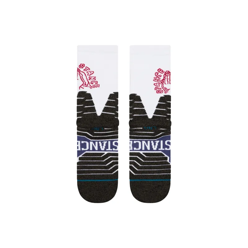 Stance Basketball Socks Unisex 1 Pack Dark Gray-1