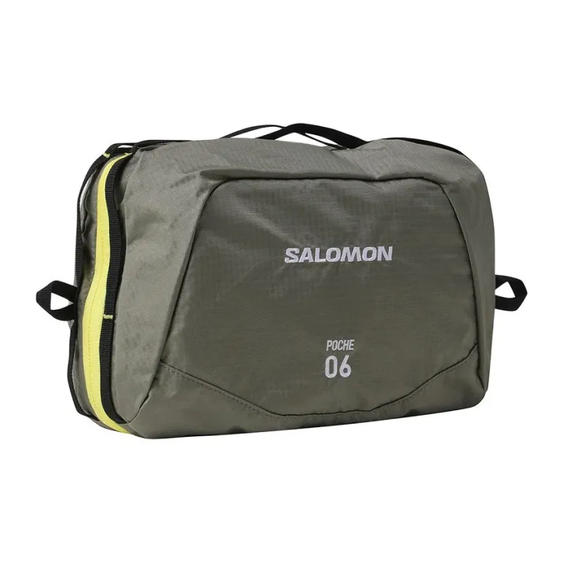 SALOMON Nylon Storage Bag Large Size Unisex Light Khaki-1