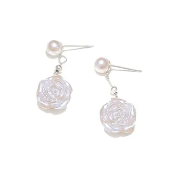 ETAHLOVE S925 Silver Earrings Women's Bestie Girlfriend And Mother's Birthday Surprise Commemoration
