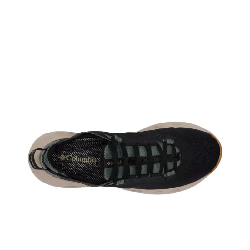 Columbia Drainmaker Slip-Resistant Low-Top Running Shoes Men's Black-3