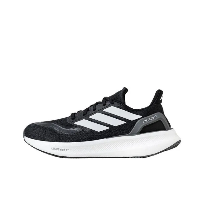 Adidas Runfalcon 5.0 Anti-Slip Wear-Resistant Low-Top Casual Running Shoes Unisex Black White-0