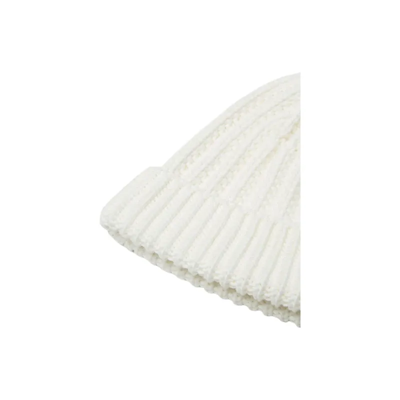 Loro Piana Cotton Beanies Men's White-2