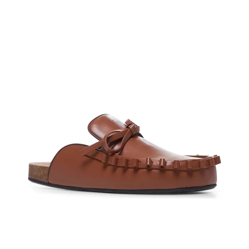 JW Anderson Ruffle Detailed Slip On Mules Women's-2