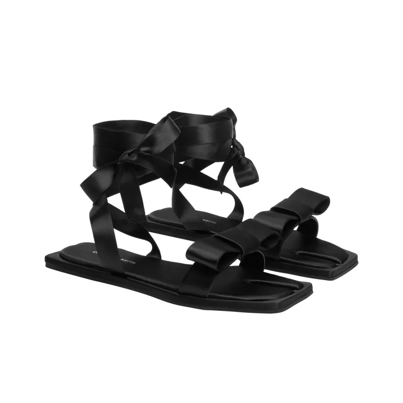 CHARLES&KEITH Small Ck One Strap Sandals 0.5cm Women's-1