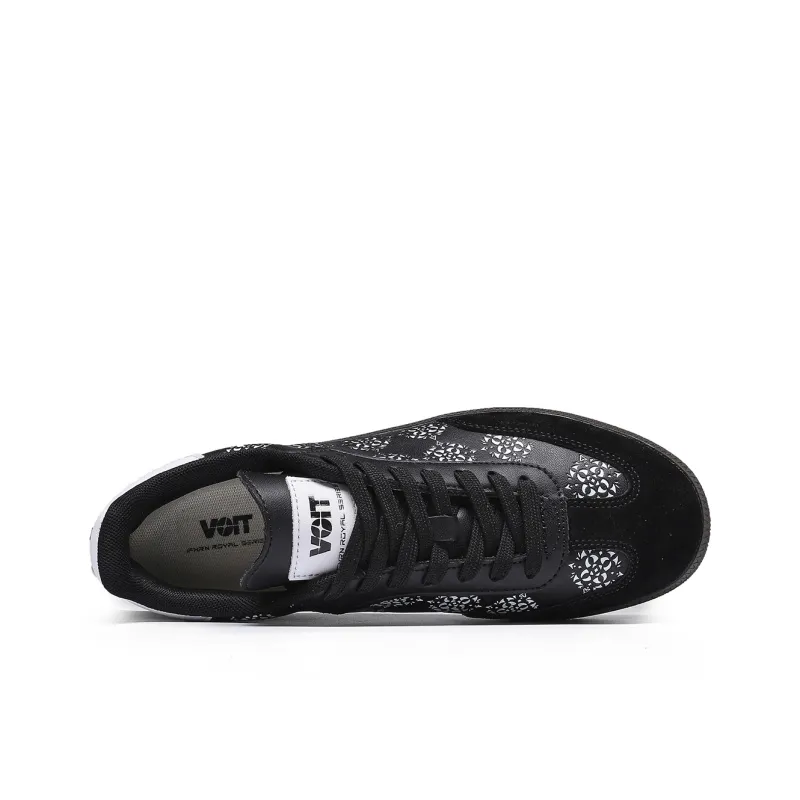 IFXRN x VOIT Anti-Slip And Wear-Resistant Lightweight Low-Top Skateboard Shoes Unisex Black White-2