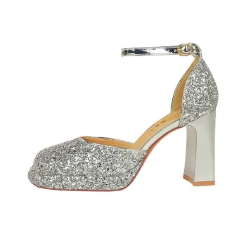 QITUMAUL Chunky Heel High Heels Women's