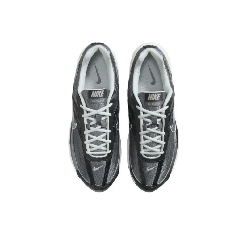 Nike Initiator Anti-Slip Wear-Resistant Low-Top Running Shoes Men's Black Gray Color-2