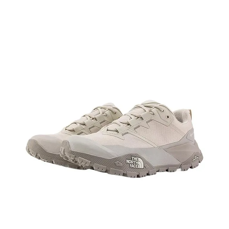 THE NORTH FACE Wear-resistant And Waterproof Low-Top Trekking Shoes Women's Moon Shadow Gray-1