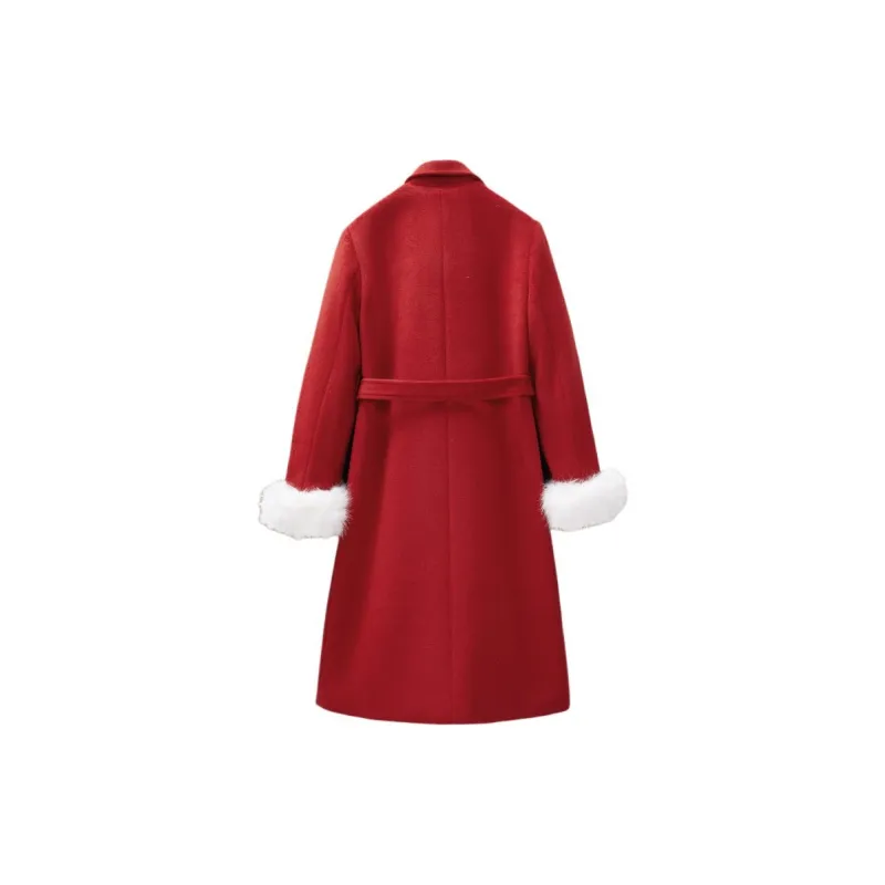 Love To Serve Coats Women's Red-1