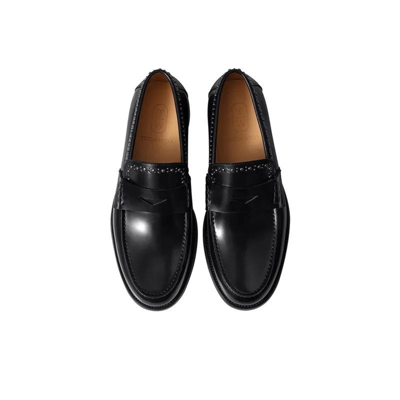 THOM WILLS Loafers Men Black-2