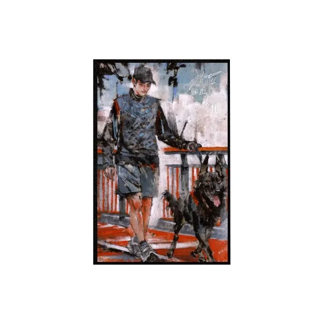 WUDUO ''Hunt Crime Guide 2' WUDOLL Luster Silver Quicksand Binding Shen Yixi Dusheng City' Anime Artboard Prints-3