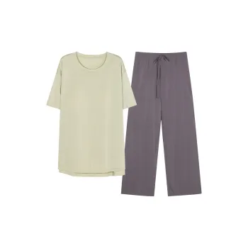 MADALLO Pajama Set Women's Fruit Green