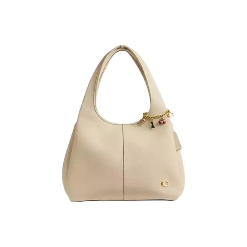 COACH Enamel Metal Resin Glass Bag Accessory Women's Gold-2