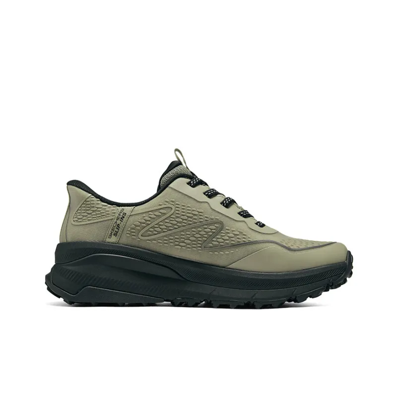 Skechers OUTDOOR MENS Wear resistant And Lightweight Low Top Casual Shoes Men's Taupe-1