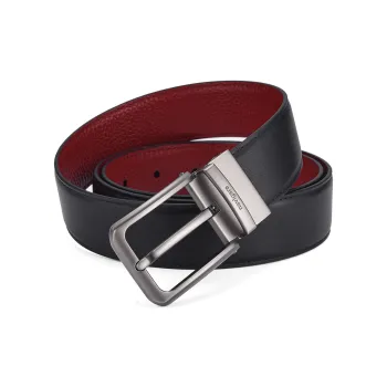 NAVIGARE Top Grain Cow Leather Leather Belts Men's 3.5cm