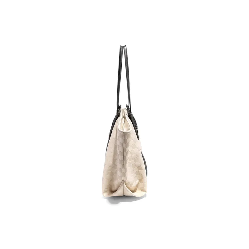 CLEVER& KETCH PU Tote Bag Shoulder Bag Regular Women's Ecru-2