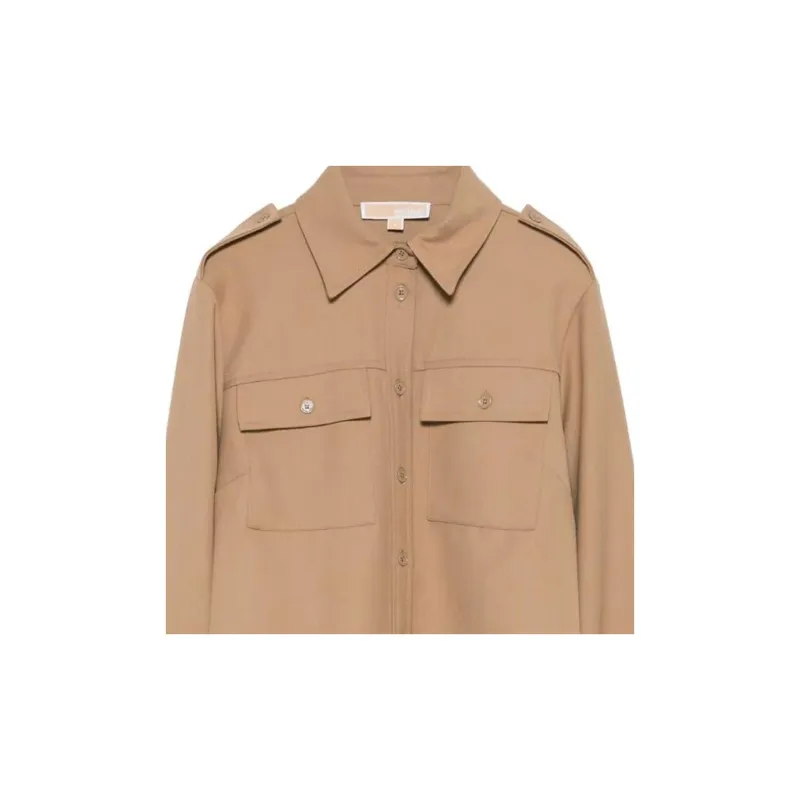 MICHAEL KORS SS25 Shirt Women's Camel Brown-2