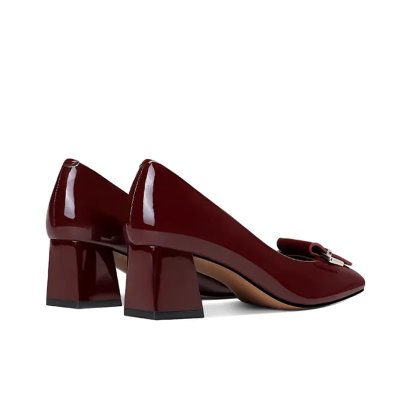JESSICA SOPHIA Chunky Heel High Heels 5cm Women's-5